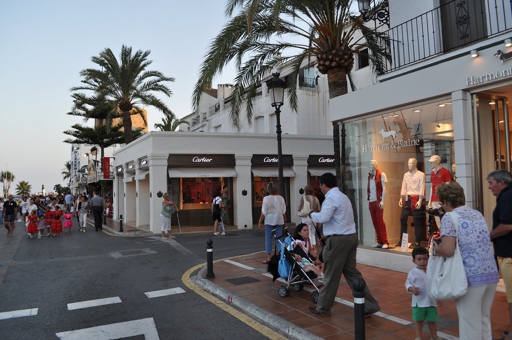 Puerto Banús en la costa del sol