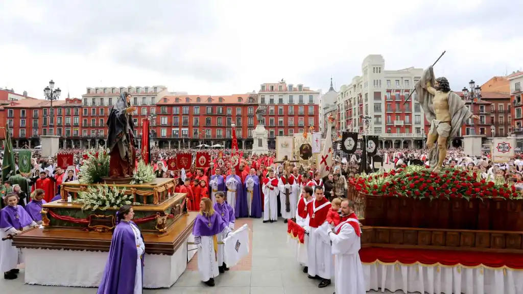 La procesión del Domingo de Resurrección.