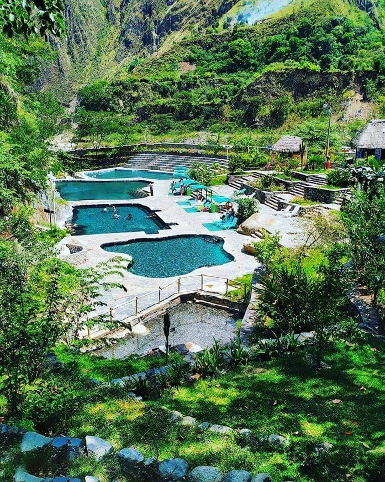 Aguas termales del Machu Picchu.