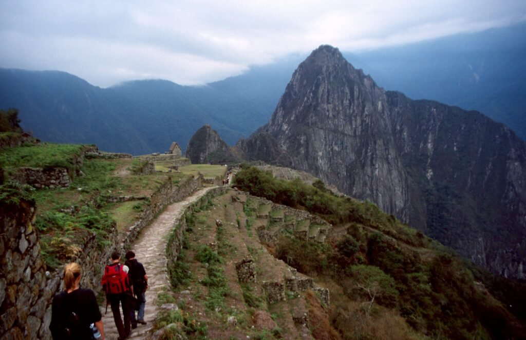 El camino Inca del Machu Picchu.