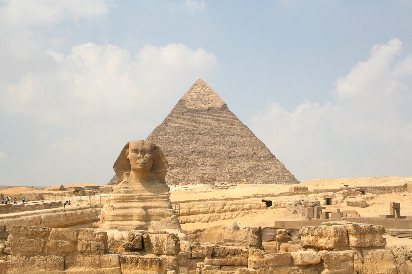 esfinge y piramide