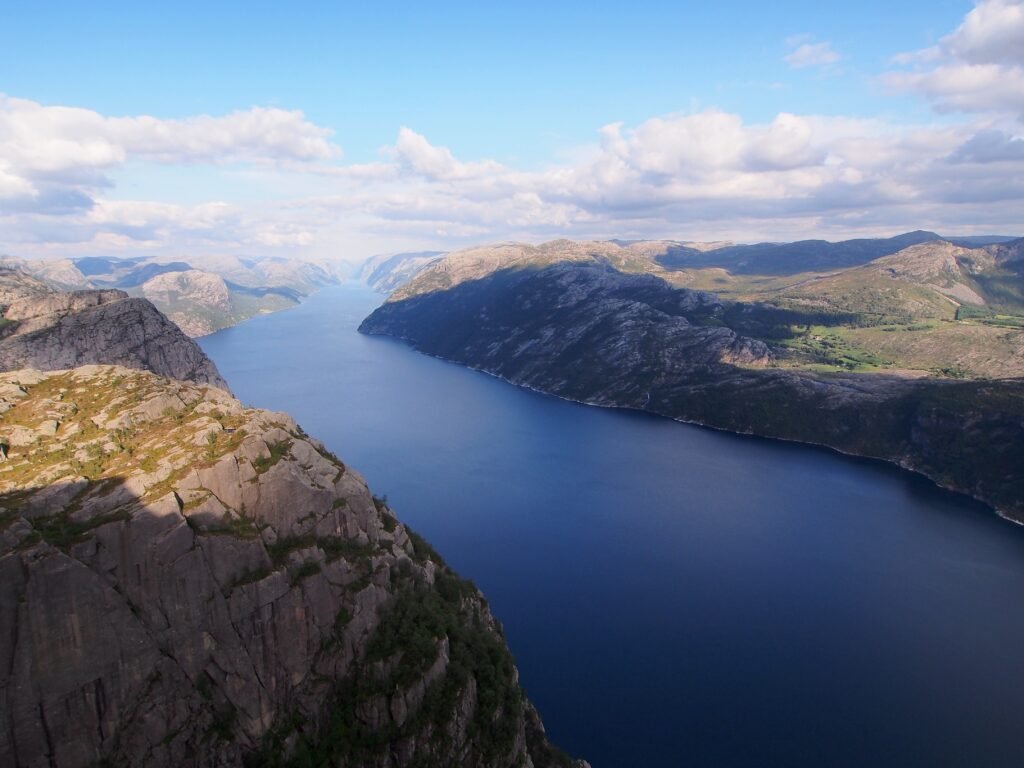 El fiordo de Lysefjord, de los fiordos