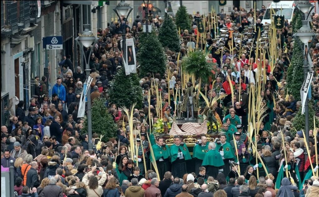 La procesión del Domingo de Ramos: La entrada triunfal de Jesús en Jerusalén