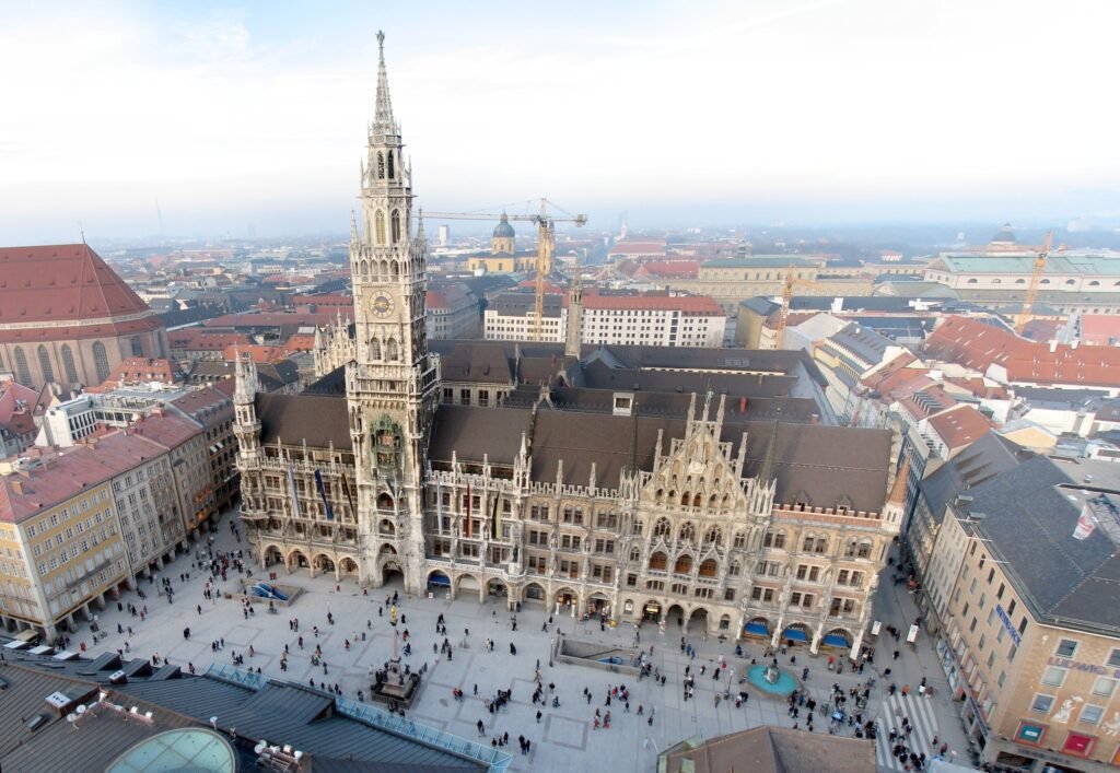 Plaza Marienplatz en Munich