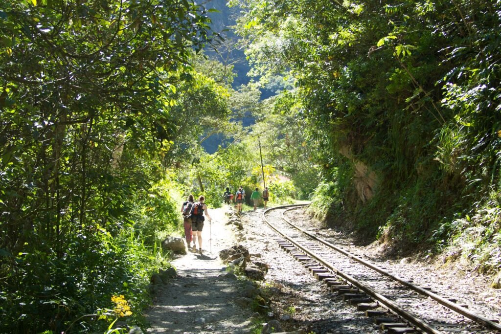 Camino Salkantay de los Andes peruanos.