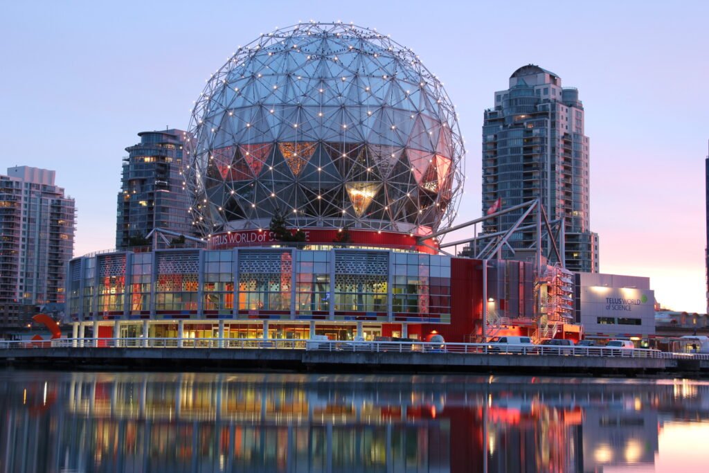 El museo Telus world of Science en Vancouver