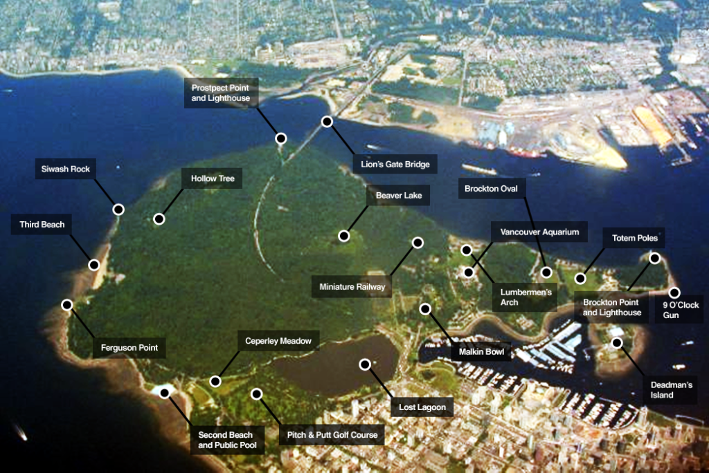 Stanley Park en Vancouver