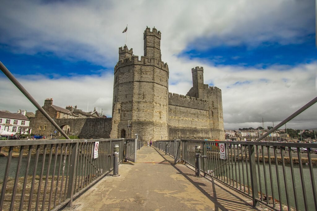 Castillo de Caernarfon en Gales