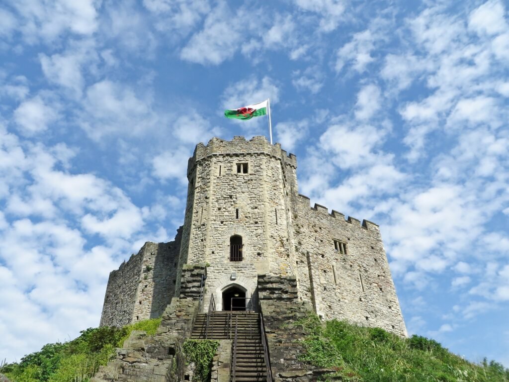 Castillo de Cardiff ,la capital de Gales