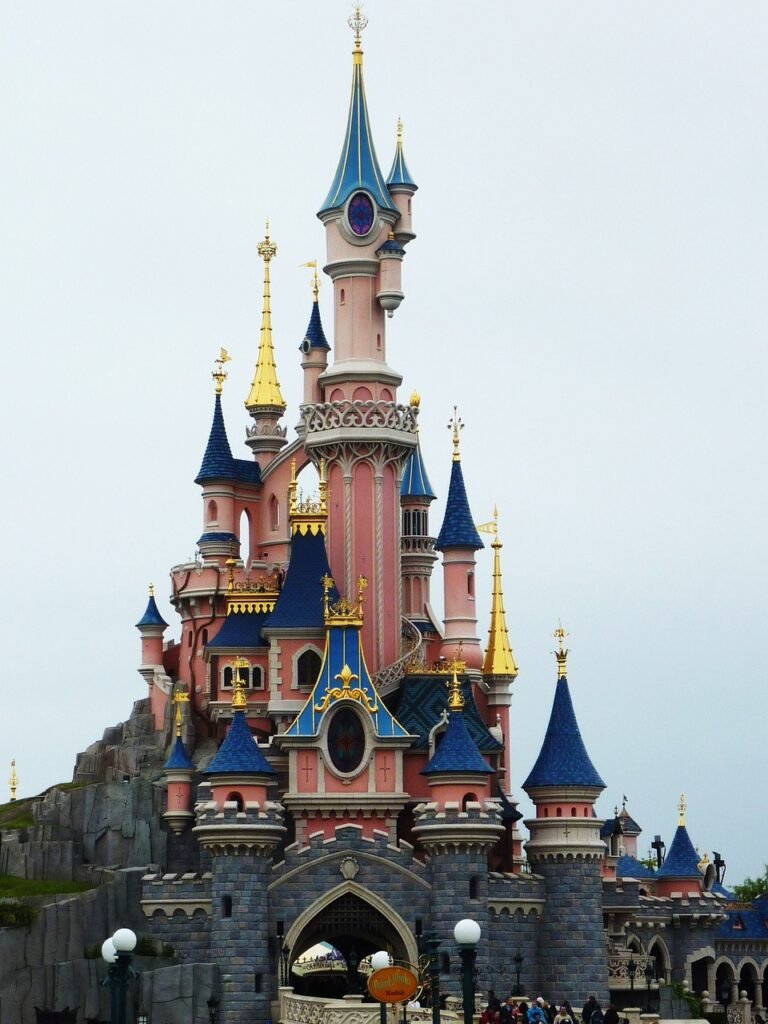 Una atracción de Disneyland París