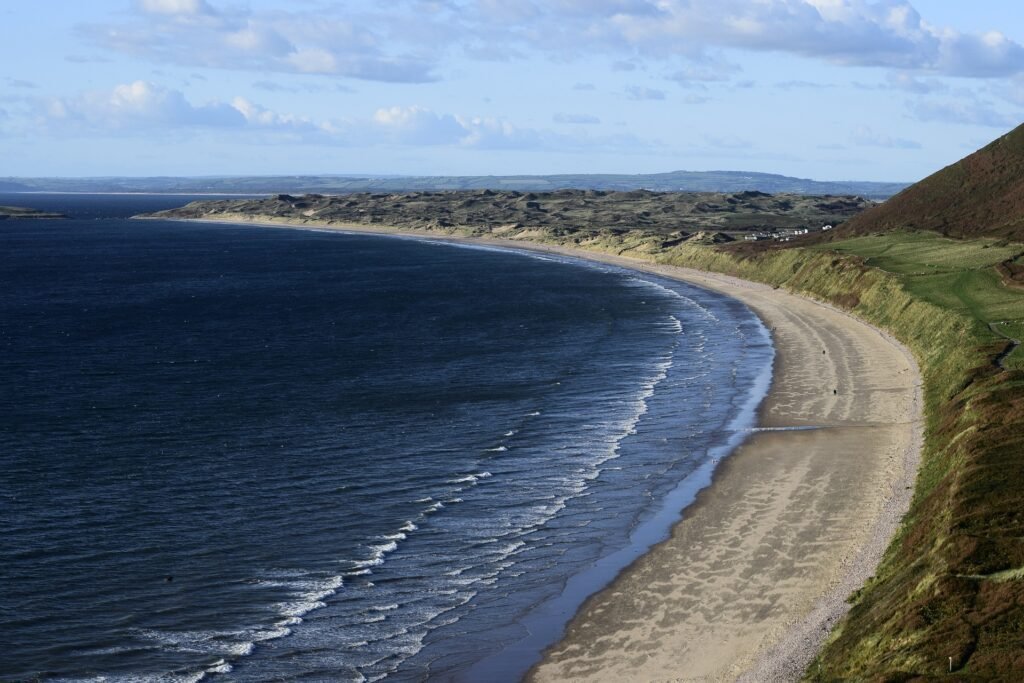 Playa de Swansea, en Gales