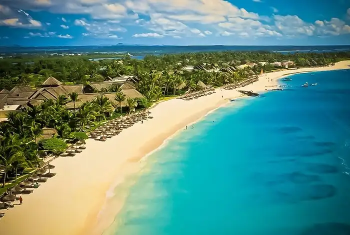 Playa Grand Baie en Isla Mauricio