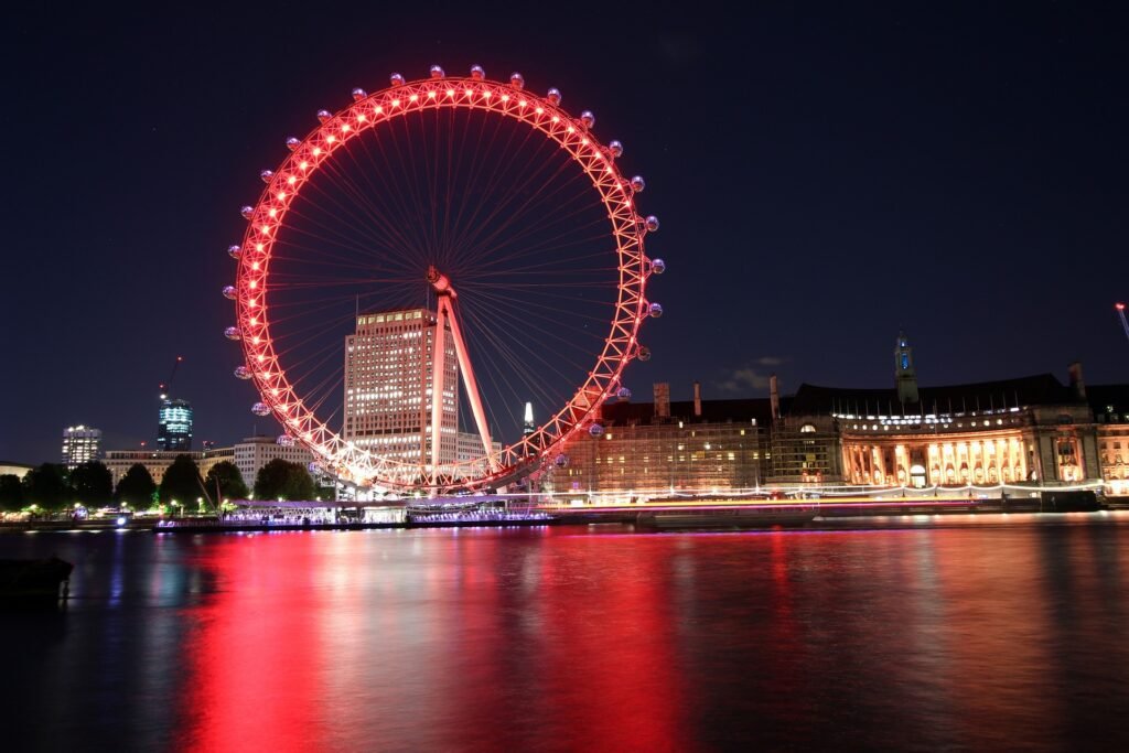 El Ojo de Londres, atracción turística famosa