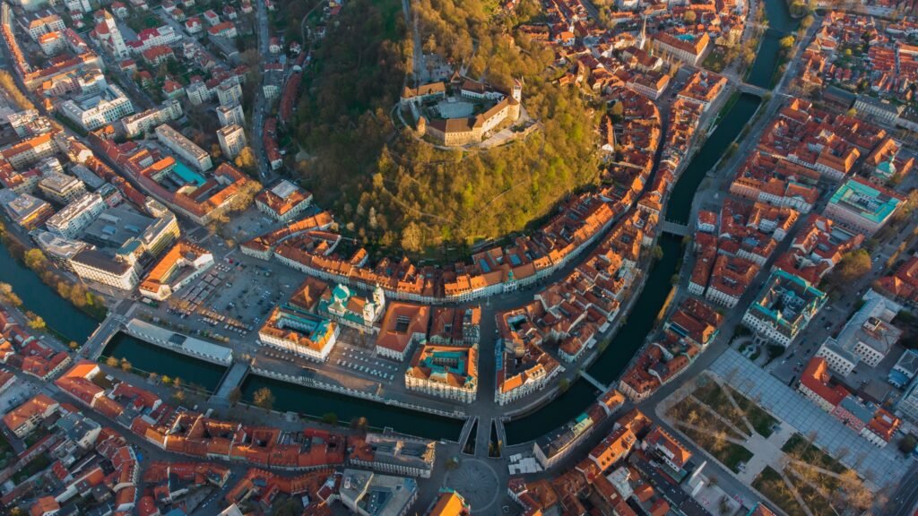 Liubliana: El casco antiguo y el castillo