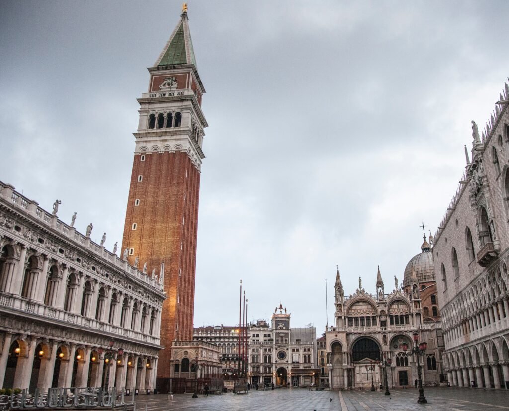 La Plaza de San Marcos en Venecia