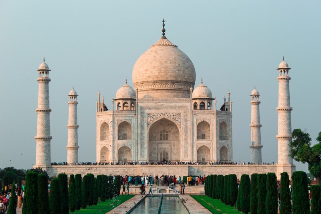 El Taj Mahal una de las 7 maravillas del mundo nuevo.