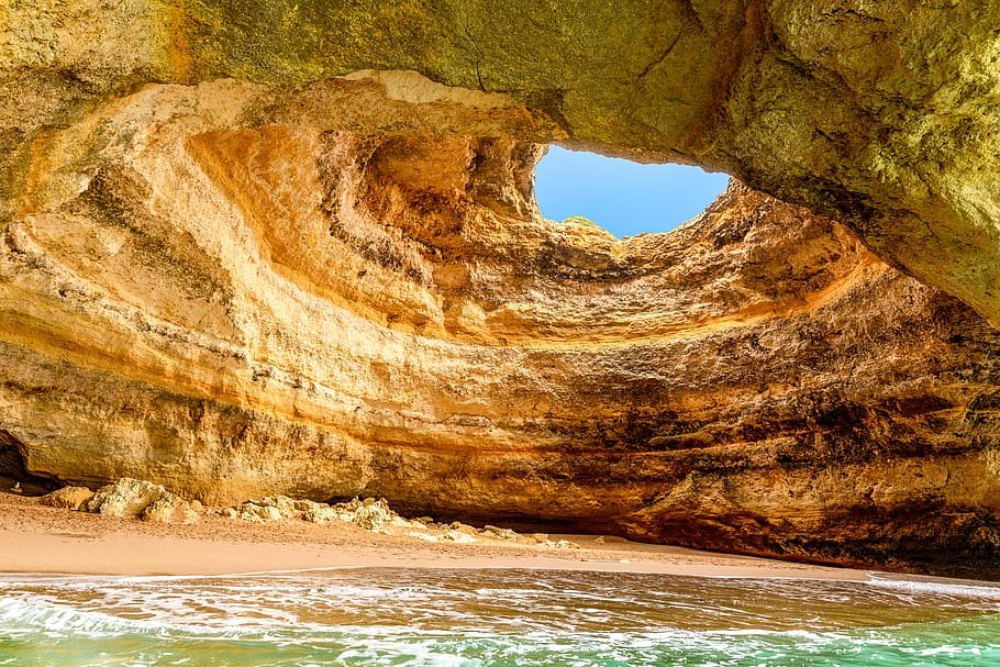 playa de Benagil en El Algarve