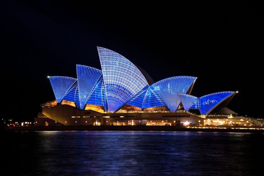La Ópera de Sydney.