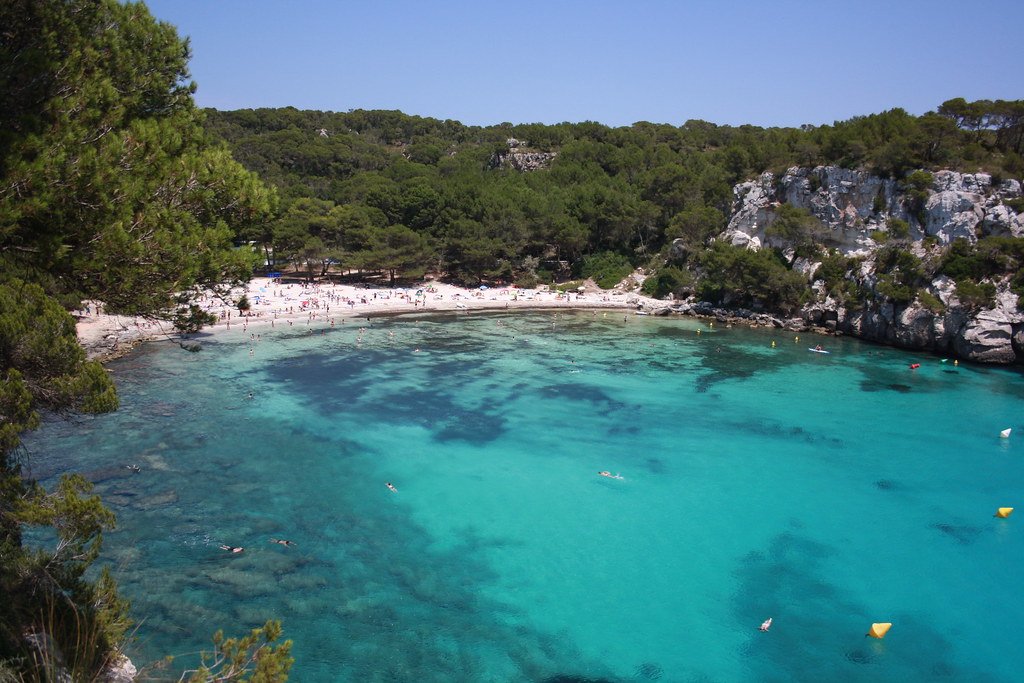 Cala Macarella, Menorca, España