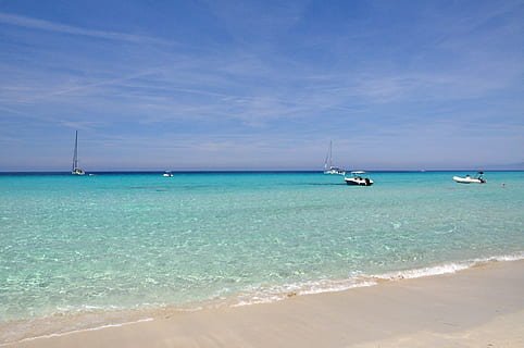 Playa de Saleccia, Córcega, Francia