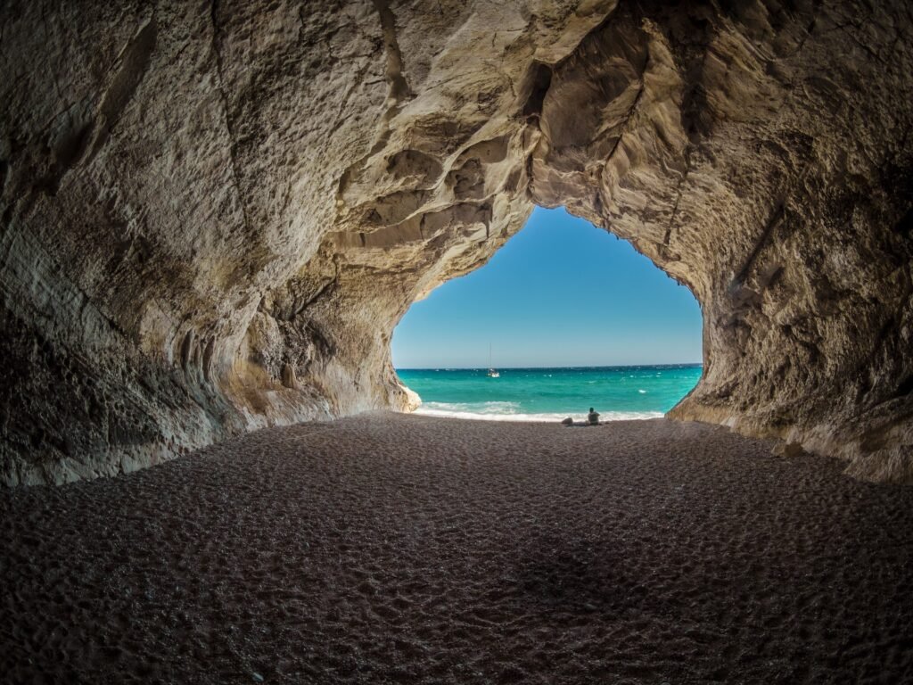 La isla de Cerdeña en Italia