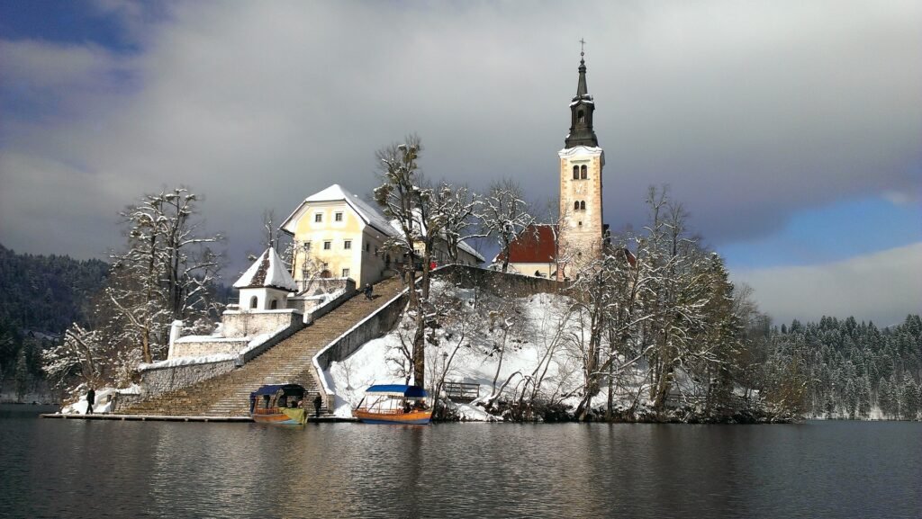 Isla de Bled en Eslovenia