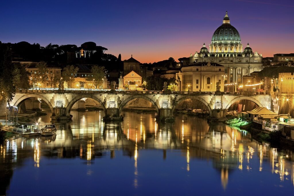 La ciudad de Roma, Italia