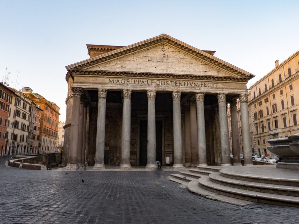 El panteón en Roma