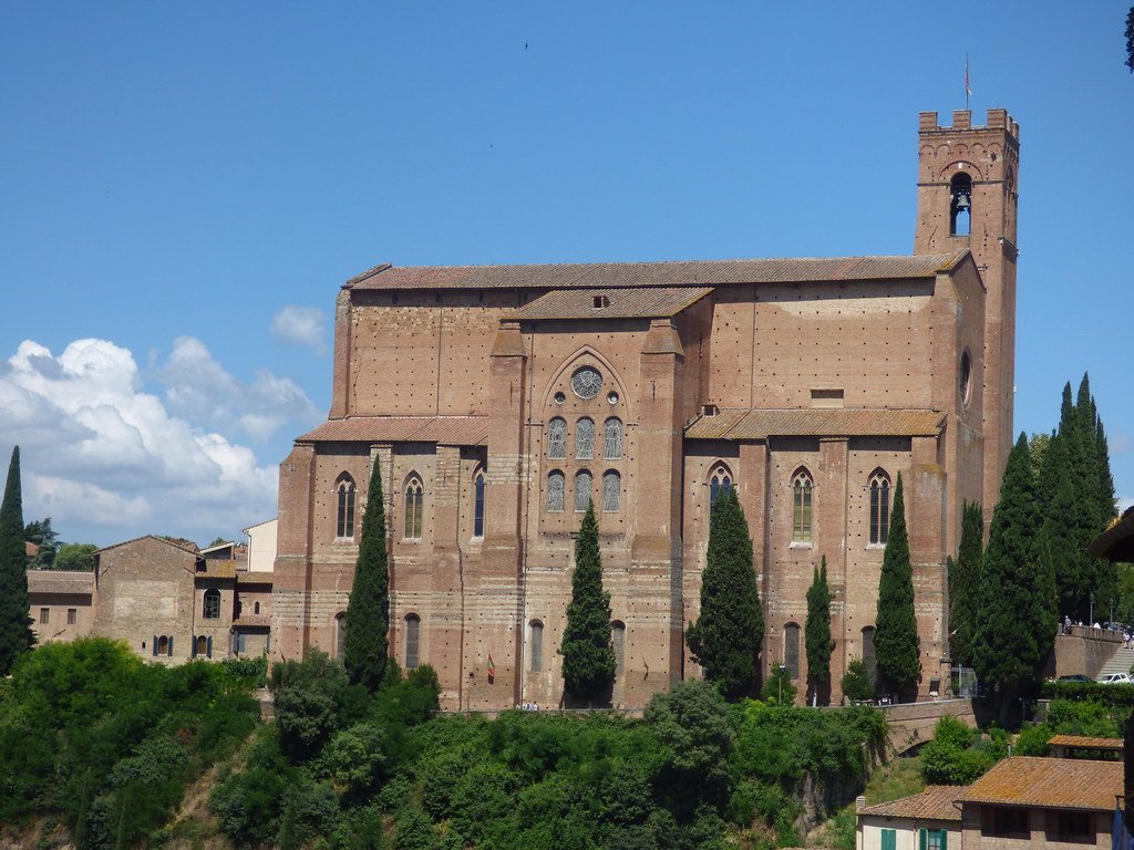 La Basílica de San Domenico en Siena