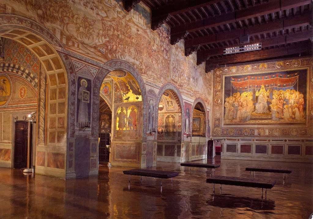 El Museo Cívico de Siena, Italia