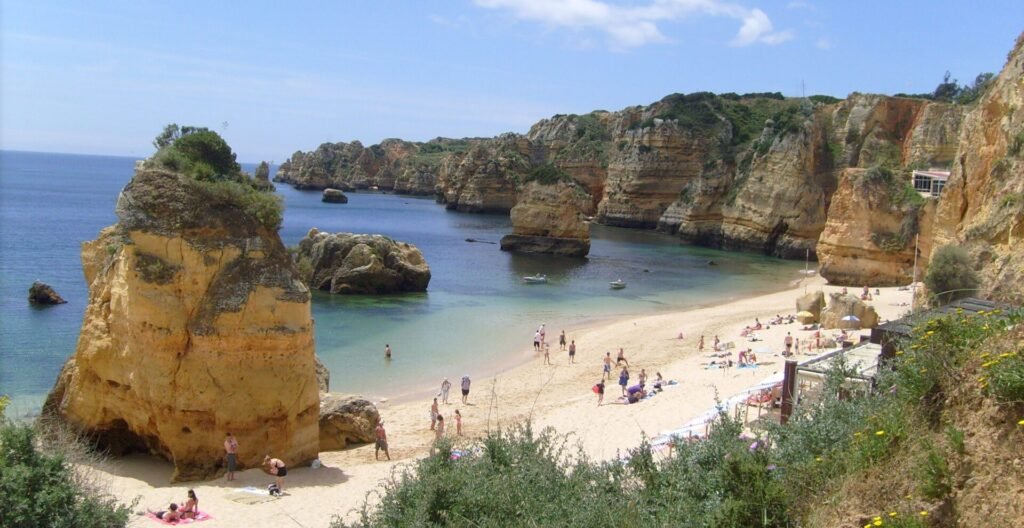 Playa de Dona Ana en Lagos