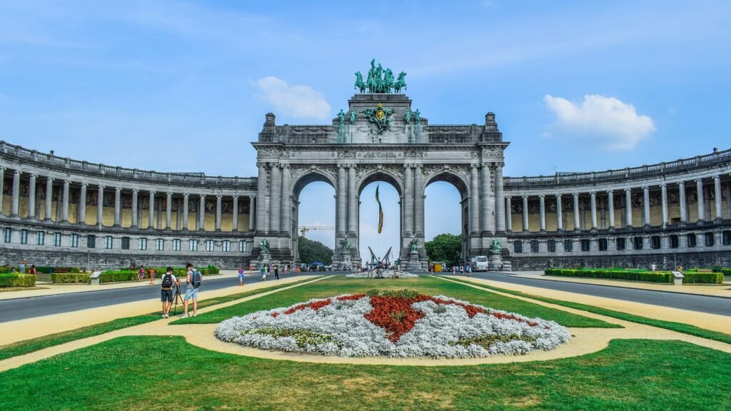 Parque del Cincuentenario en Bruselas