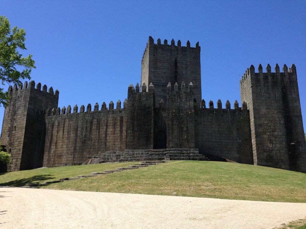 El Castillo de Guimaraes, Portugal