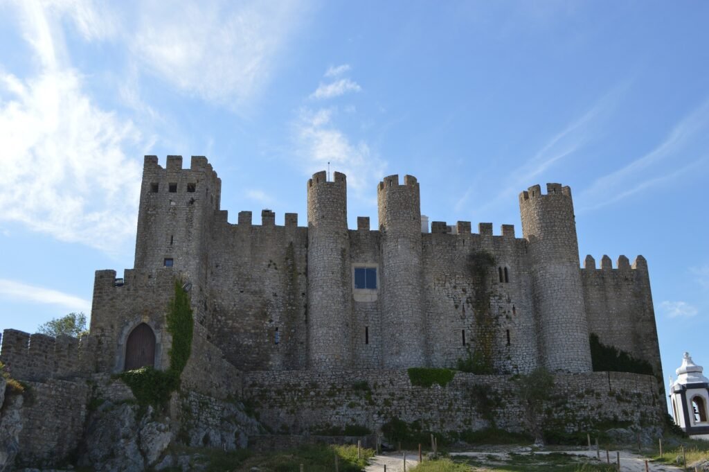 El castillo de Obidos en portugal