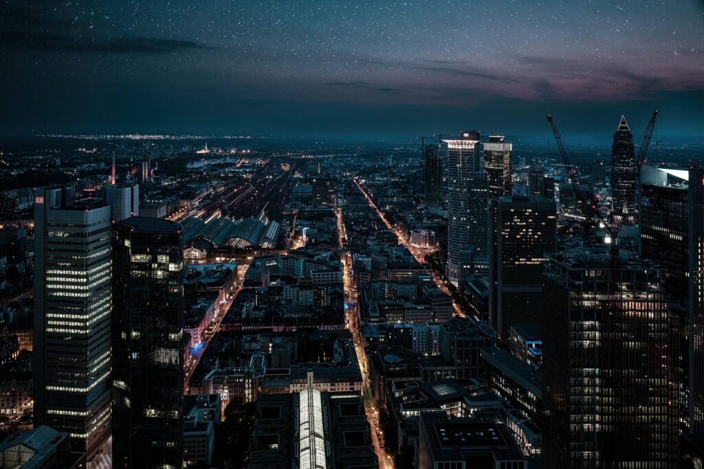 Frankfurt de noche