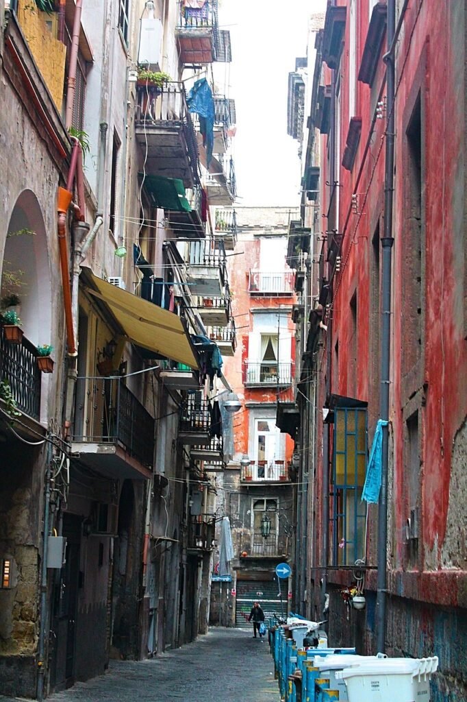 Los callejones de Nápoles