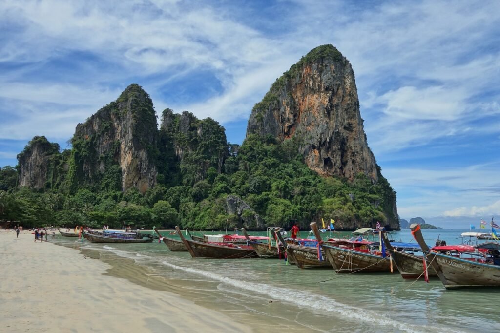 Railay Beach, la playa más famosa de la región de Krabi en Tailandia