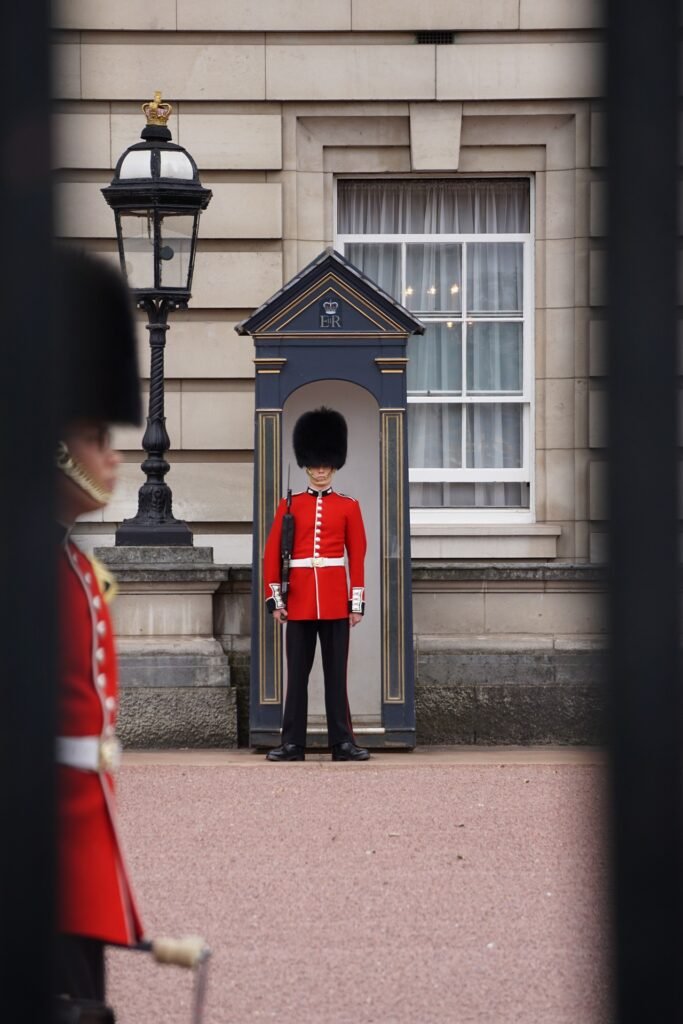 Cambio de Guardia en el Palacio de Buckingham, Londres