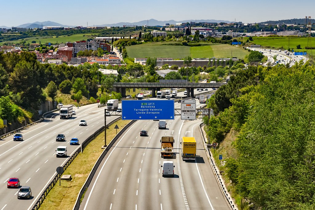 AP-7, Barcelona