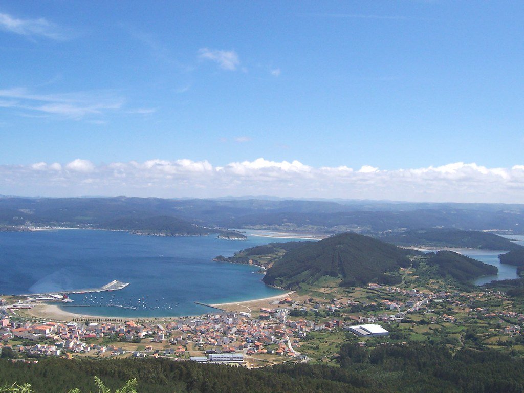 El pueblo de Cariño en la Coruña