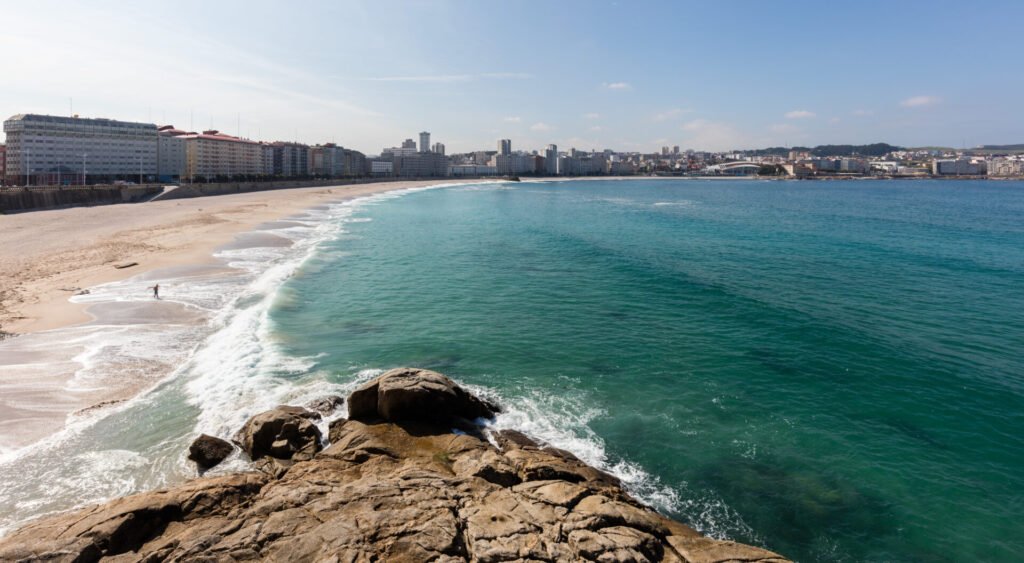 Playa de Riazor, La Coruña